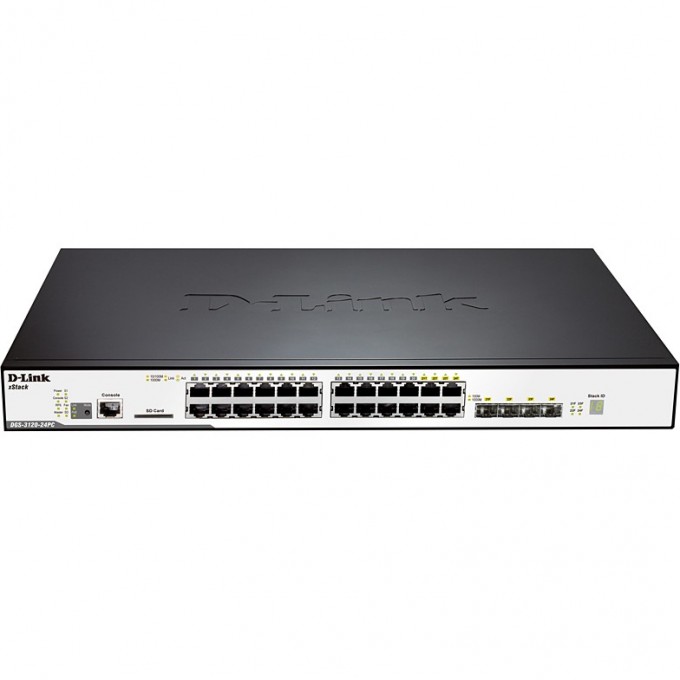 Коммутатор D-LINK DGS-3120-24PC/*RI