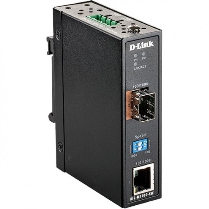 Медиаконвертер промышленный D-LINK DIS-M100G-SW DIS-M100G-SW/A1A